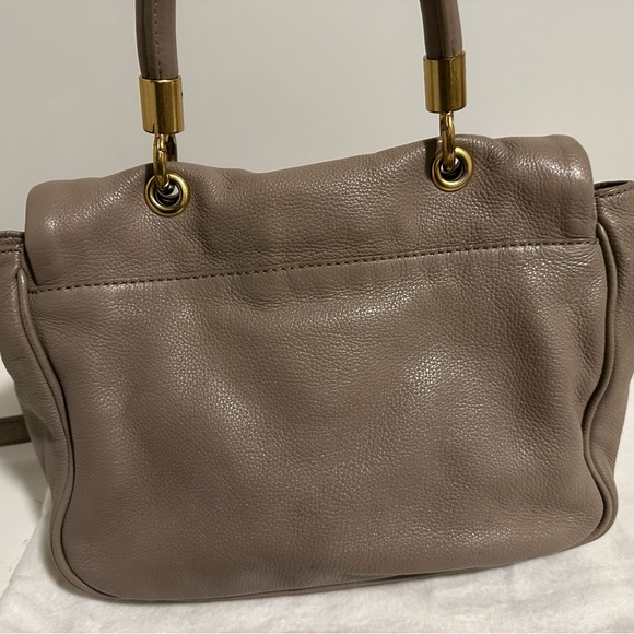 Marc by Marc Jacobs taupe leather bag - Picture 3 of 6